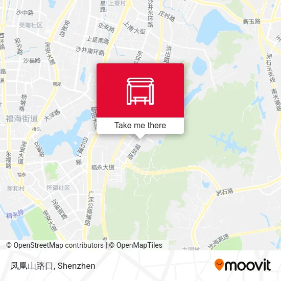 凤凰山路口 map