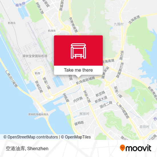 空港油库 map