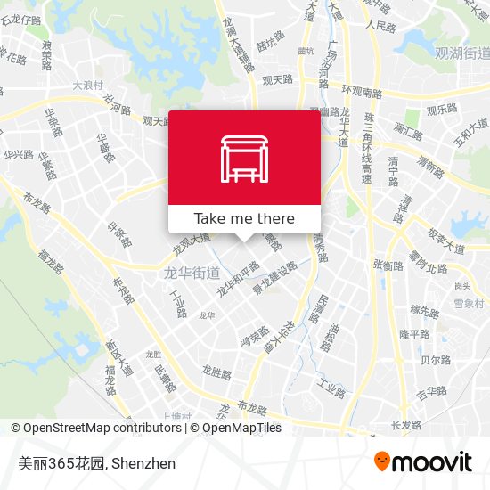 美丽365花园 map