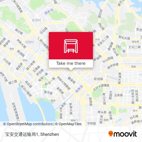 宝安交通运输局1 map