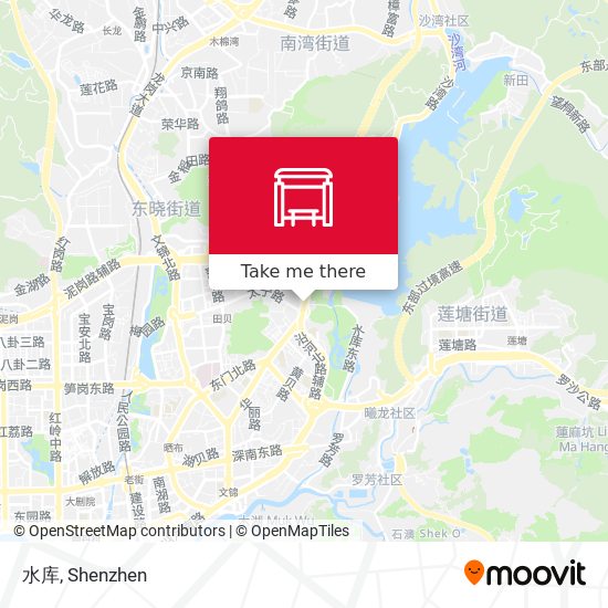 水库 map