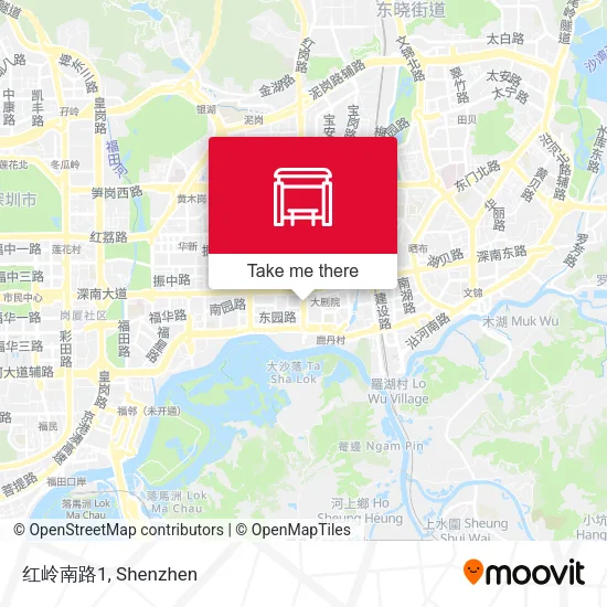红岭南路1 map