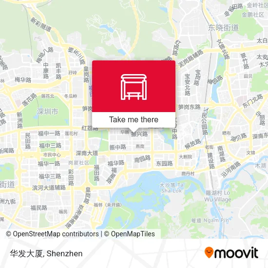 华发大厦 map