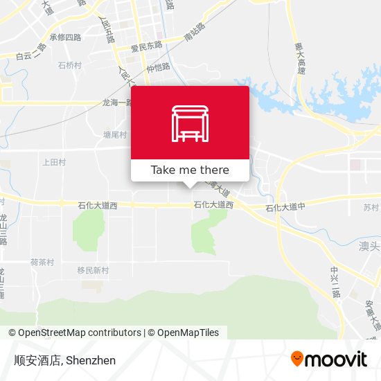 顺安酒店 map
