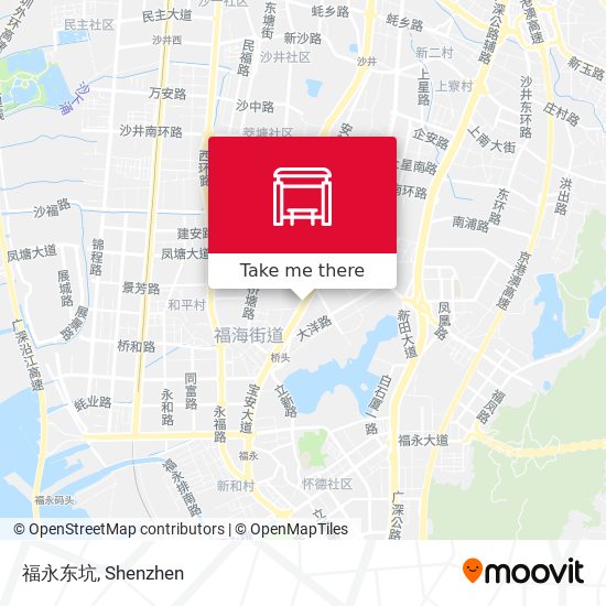 福永东坑 map