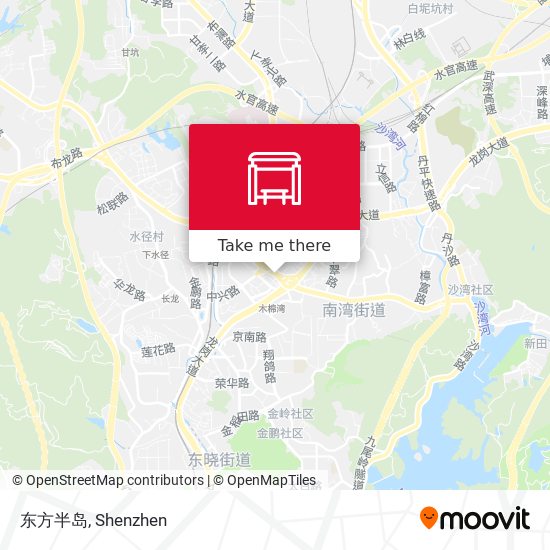 东方半岛 map