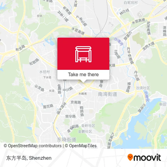 东方半岛 map