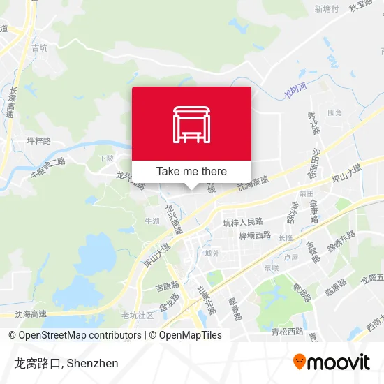 龙窝路口 map