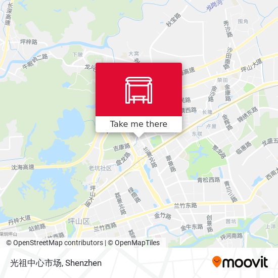 光祖中心市场 map