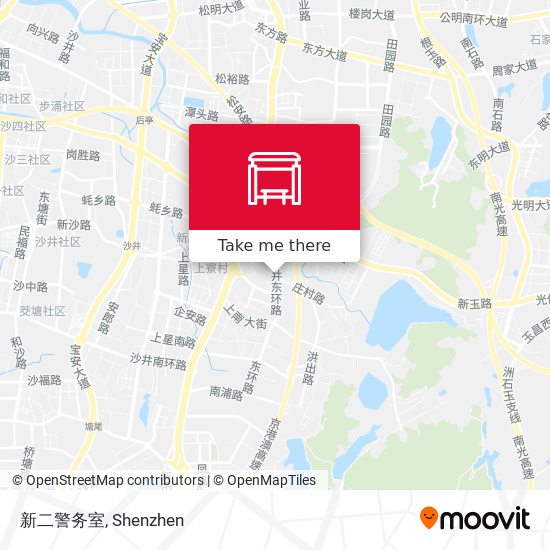 新二警务室 map