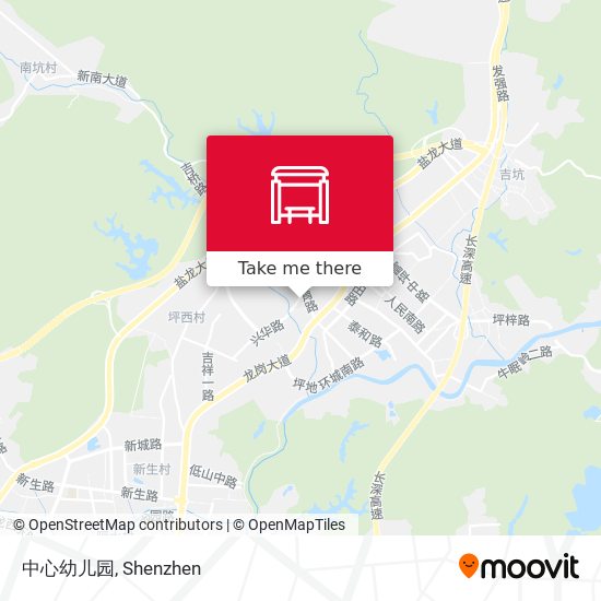 中心幼儿园 map