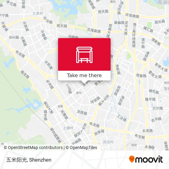 五米阳光 map