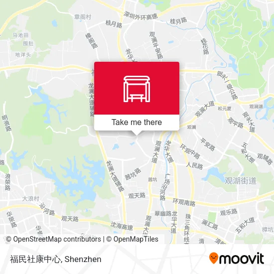 福民社康中心 map