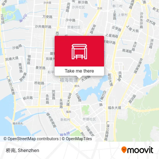 桥南 map