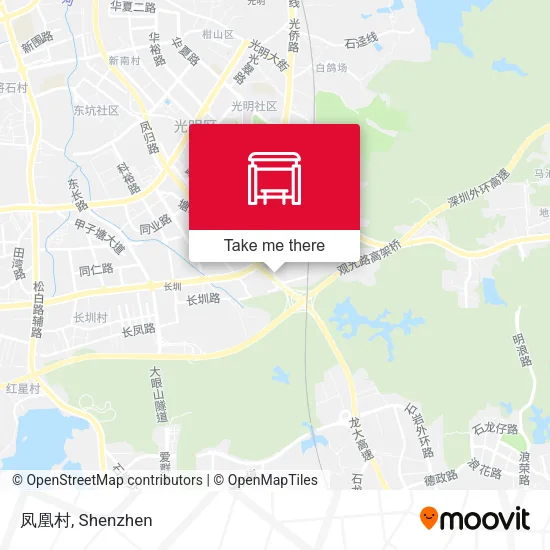 凤凰村 map