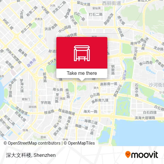 深大文科楼 map