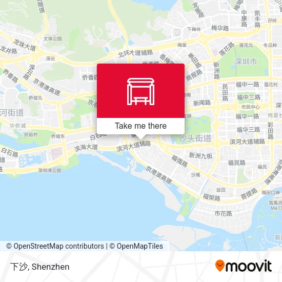 下沙 map
