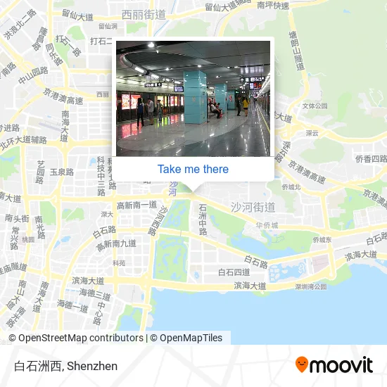 白石洲西 map