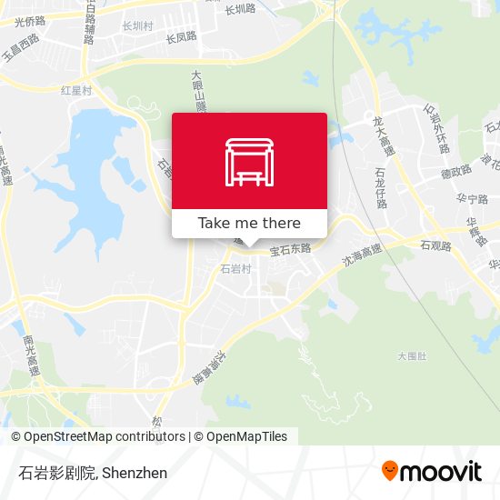 石岩影剧院 map