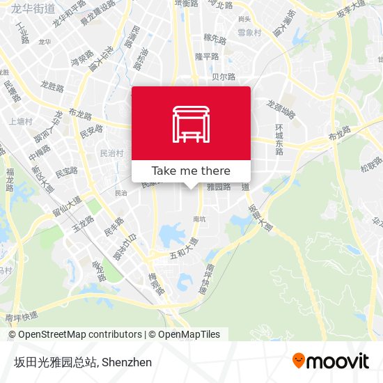坂田光雅园总站 map