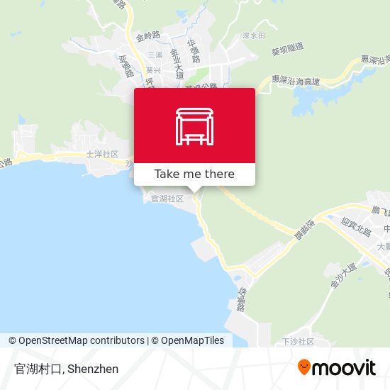 官湖村口 map