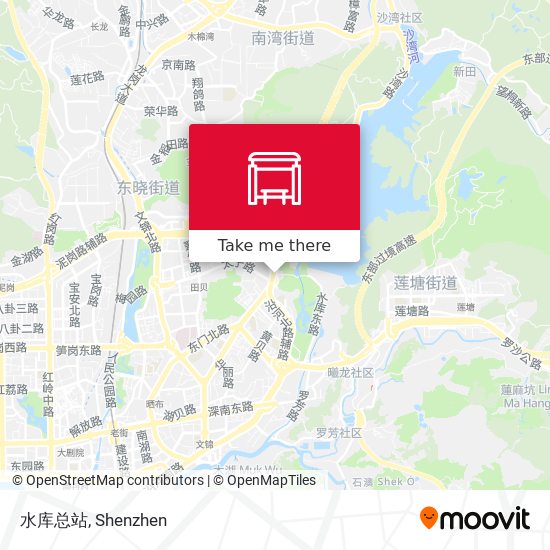 水库总站 map