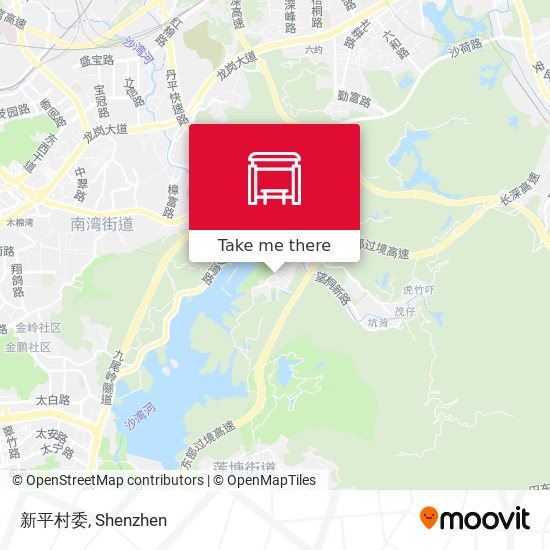 新平村委 map