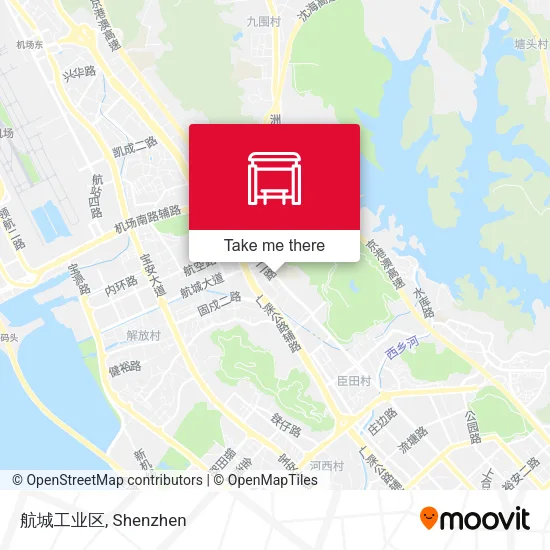 航城工业区 map
