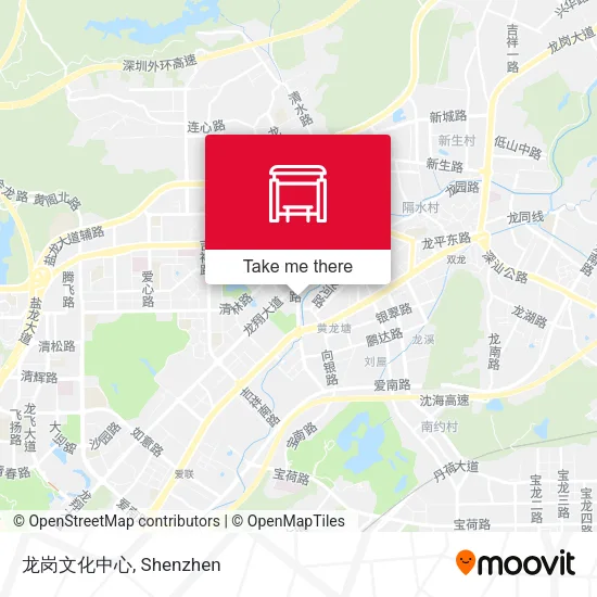 龙岗文化中心 map