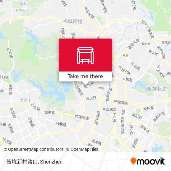 茜坑新村路口 map