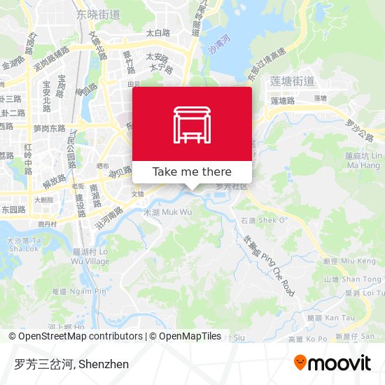 罗芳三岔河 map