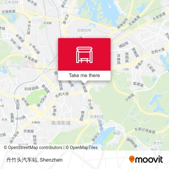 丹竹头汽车站 map