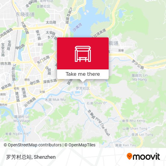 罗芳村总站 map