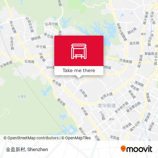 金盈新村 map