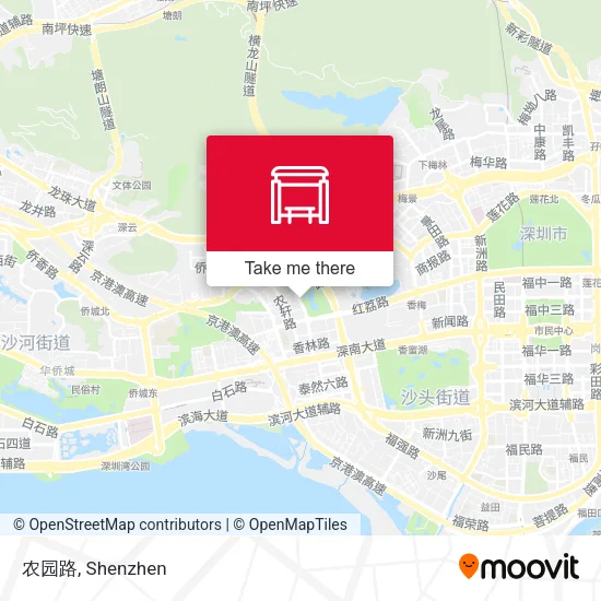 农园路 map