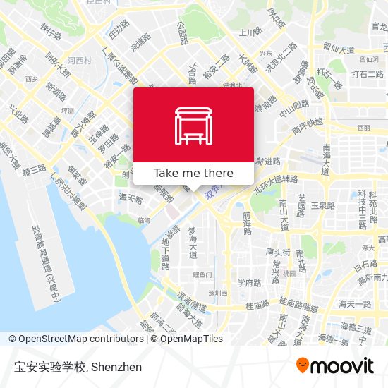 宝安实验学校 map