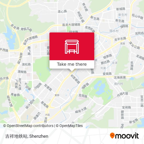 吉祥地铁站 map