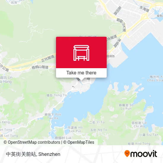 中英街关前站 map