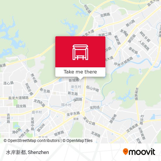 水岸新都 map