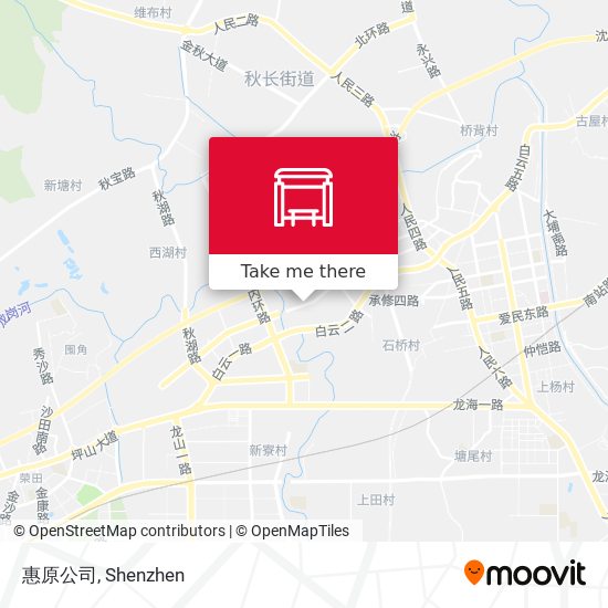 惠原公司 map