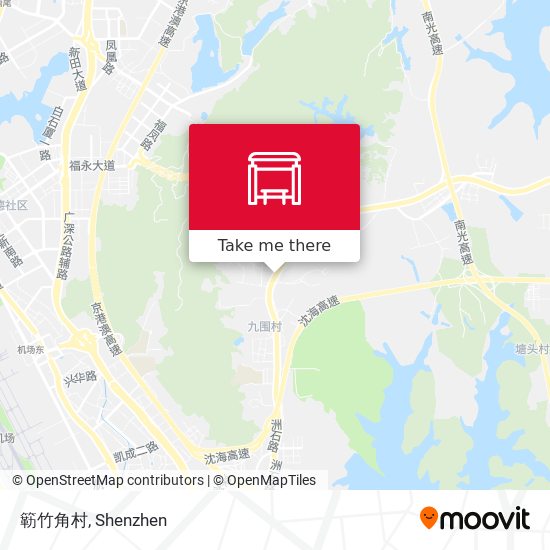 簕竹角村 map