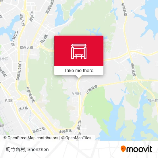 簕竹角村 map