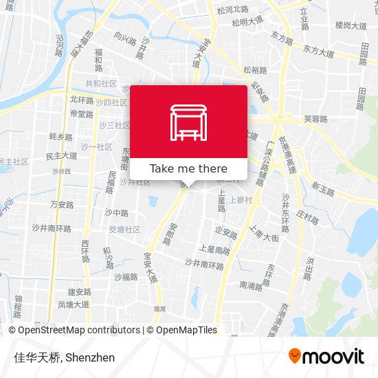 佳华天桥 map