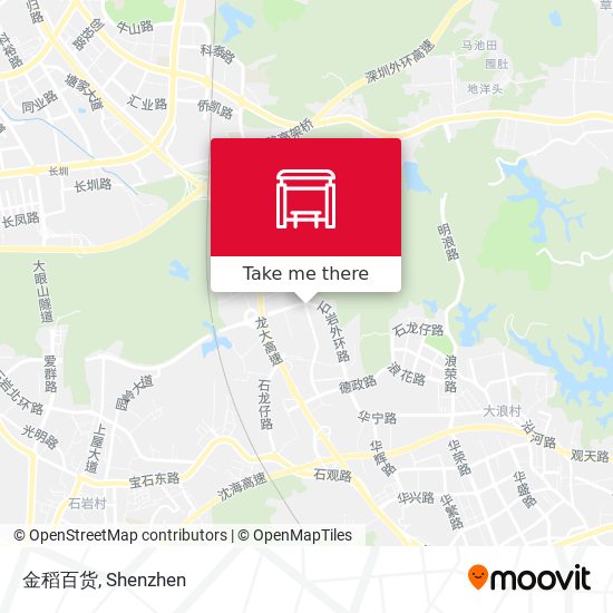 金稻百货 map
