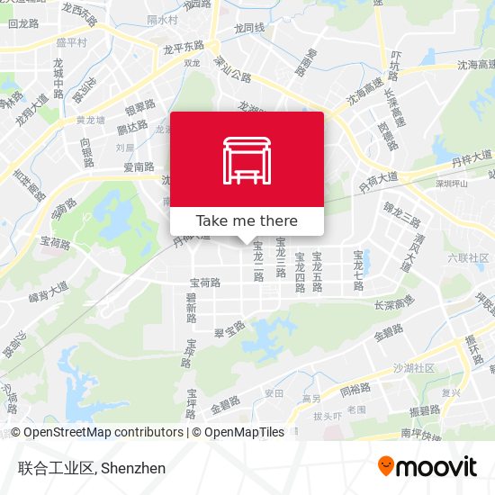 联合工业区 map