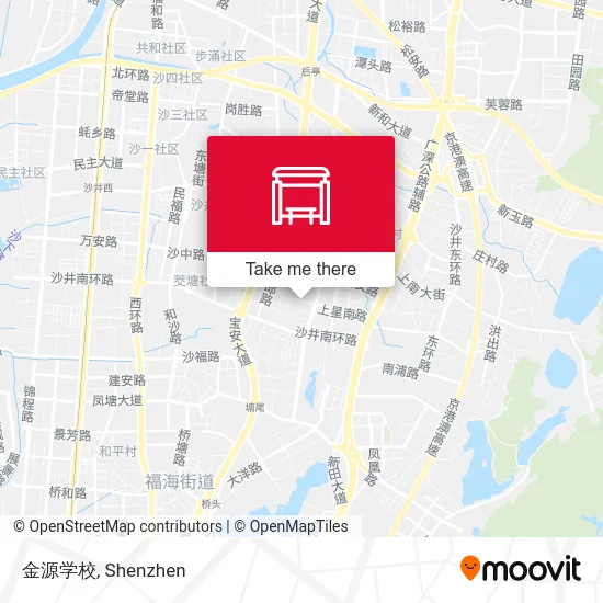 金源学校 map