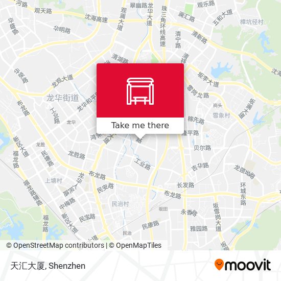 天汇大厦 map