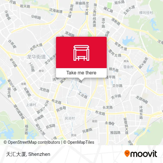 天汇大厦 map