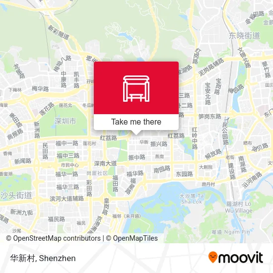 华新村 map