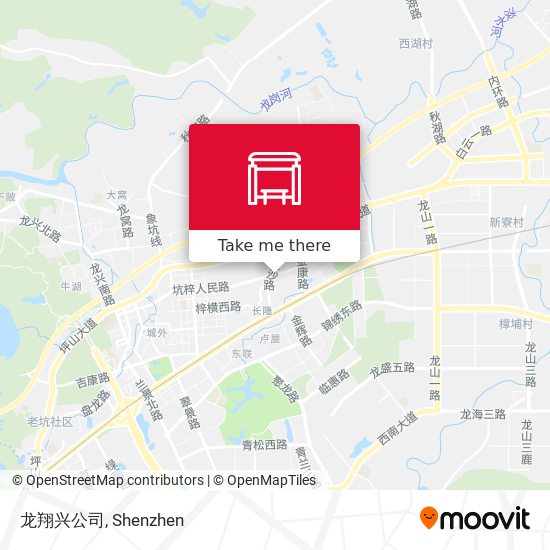 龙翔兴公司 map